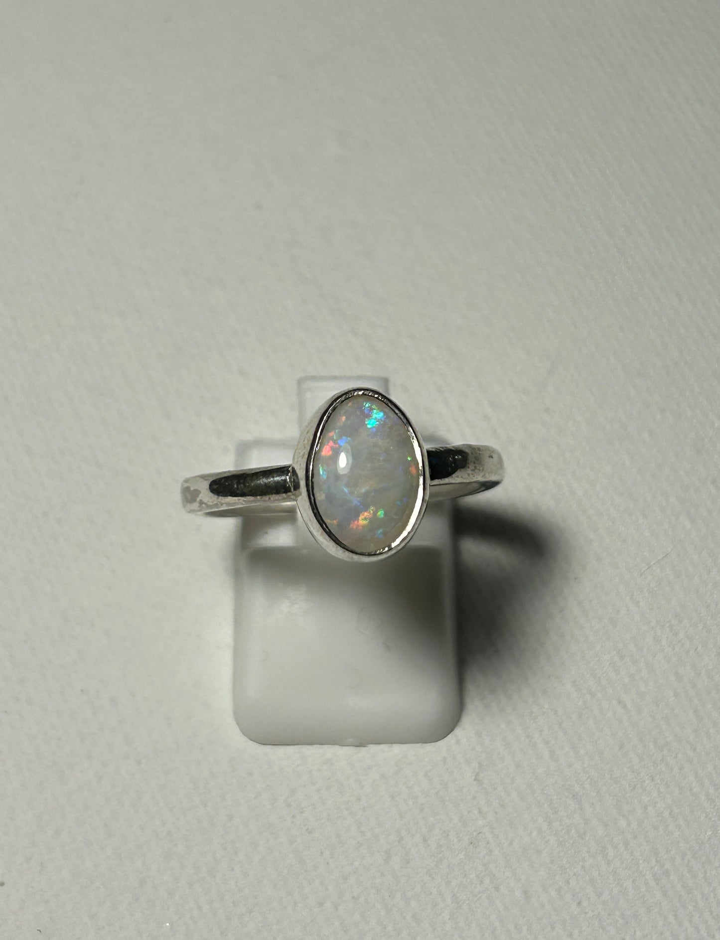 Coober Pedy opal ring