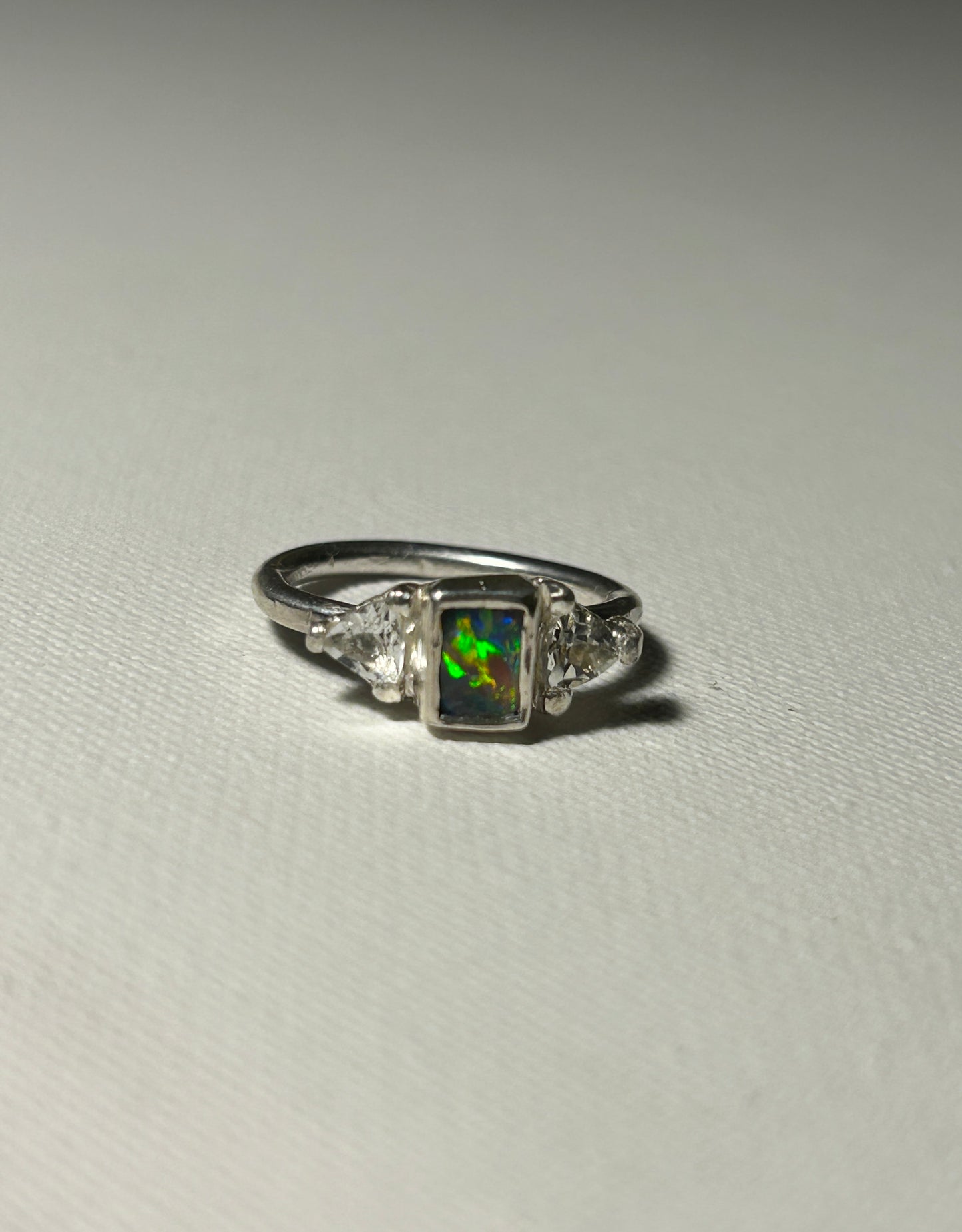 Square trilogy ring