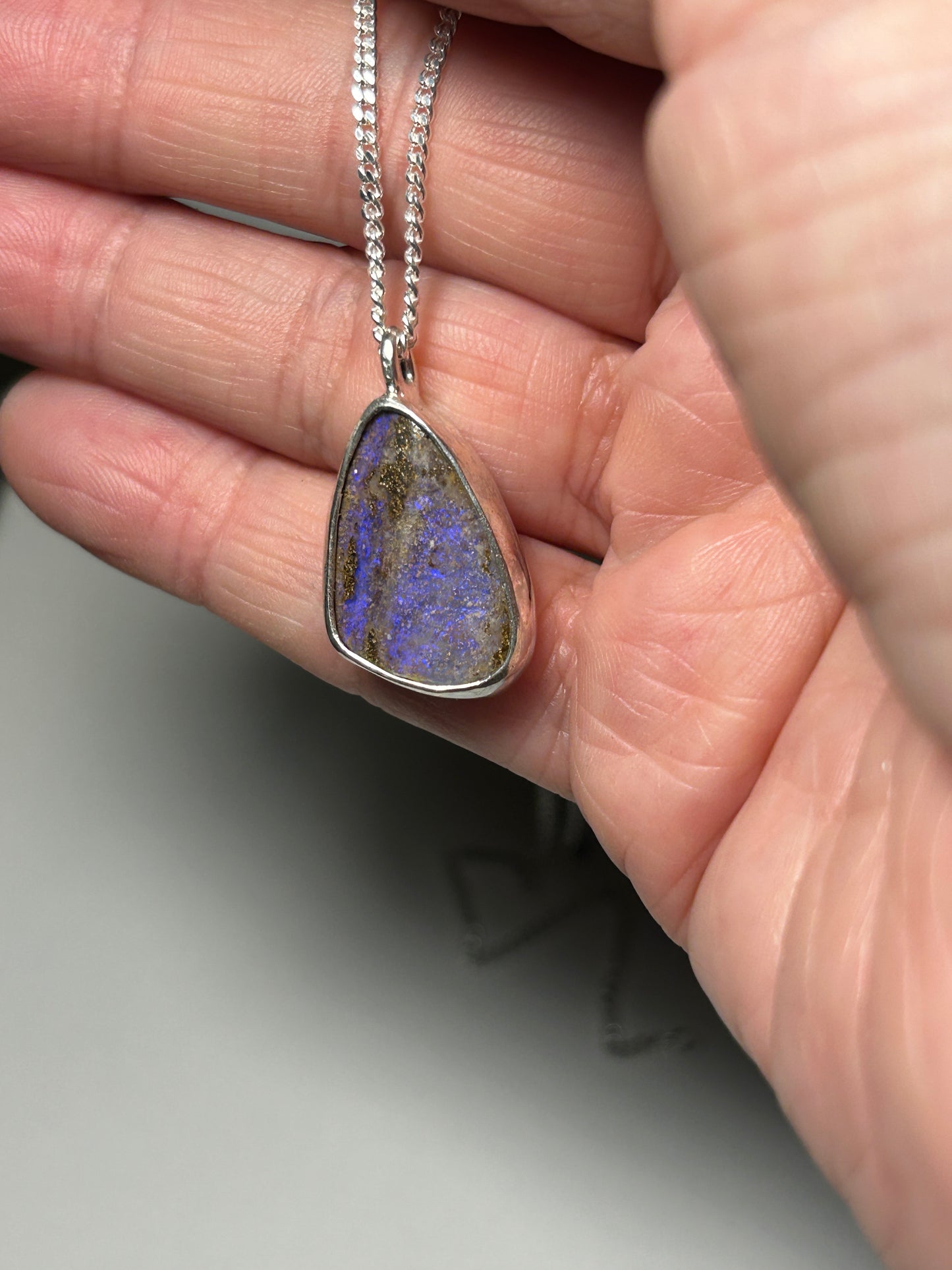 Purple passion pendant