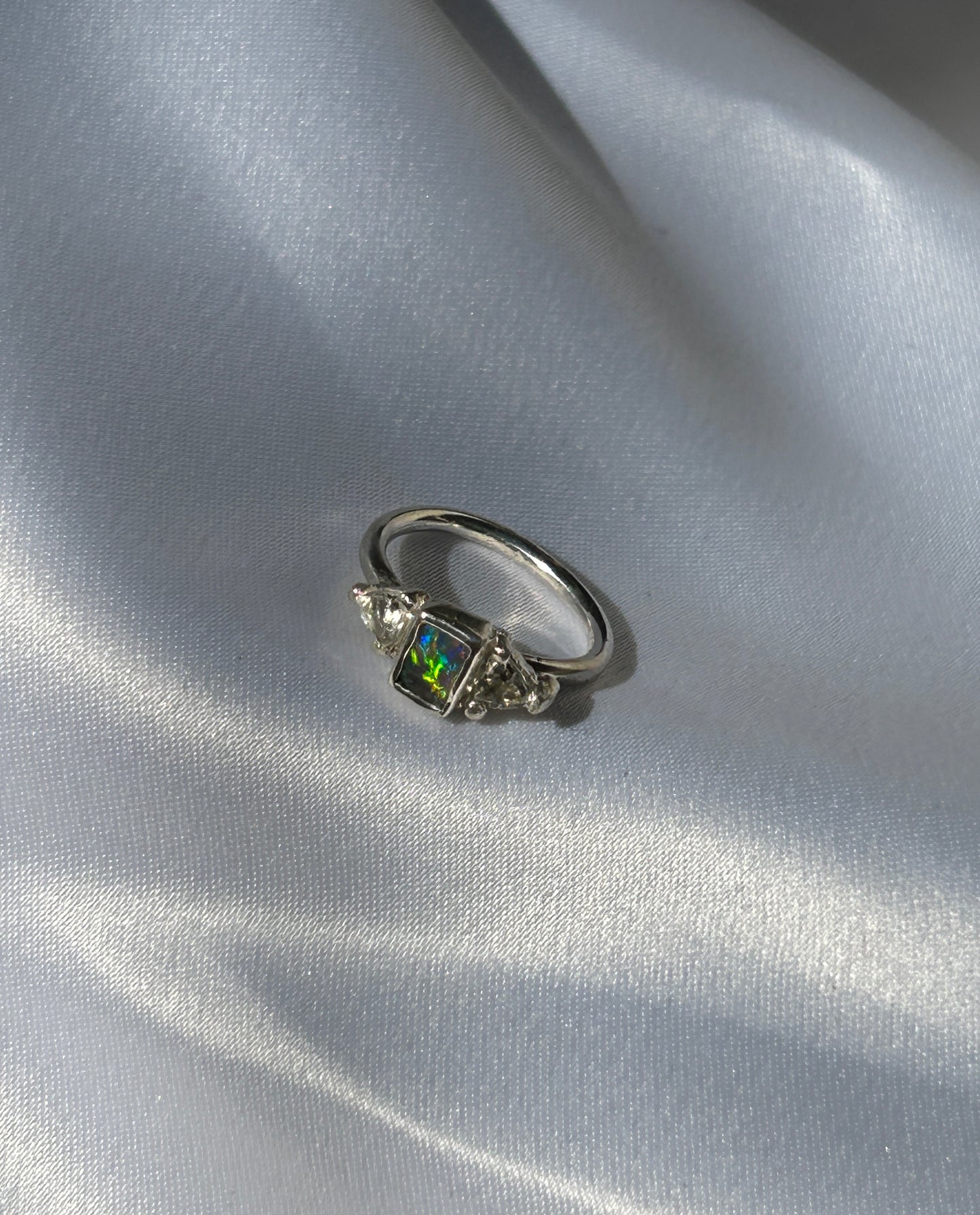 Square trilogy ring