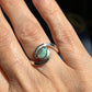 Green swirl ring