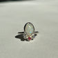 Glitter crown ring