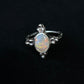 Opal Accent Ring