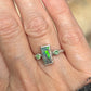 Green trilogy ring