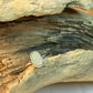 Green Coober Pedy opal ring