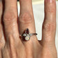 Tourmaline and opal Eva ring