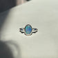 Blue sparkle trilogy Ring