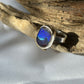 Opal picture stone ring