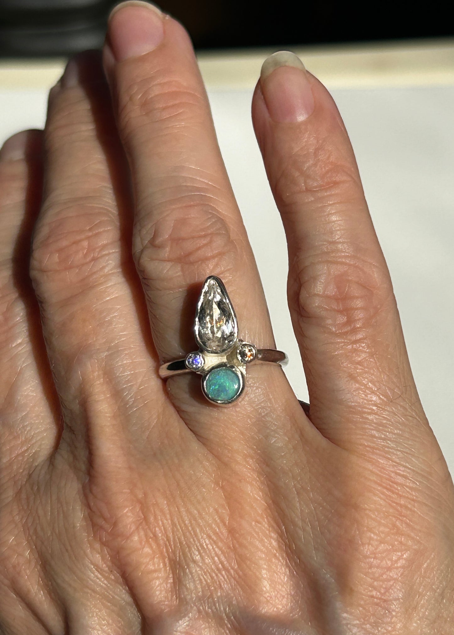 Morganite Eva ring