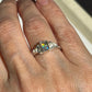 Square trilogy ring