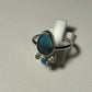 Stormy Night Opal Ring