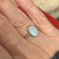 Crystal opal ring