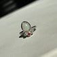 Glitter crown ring