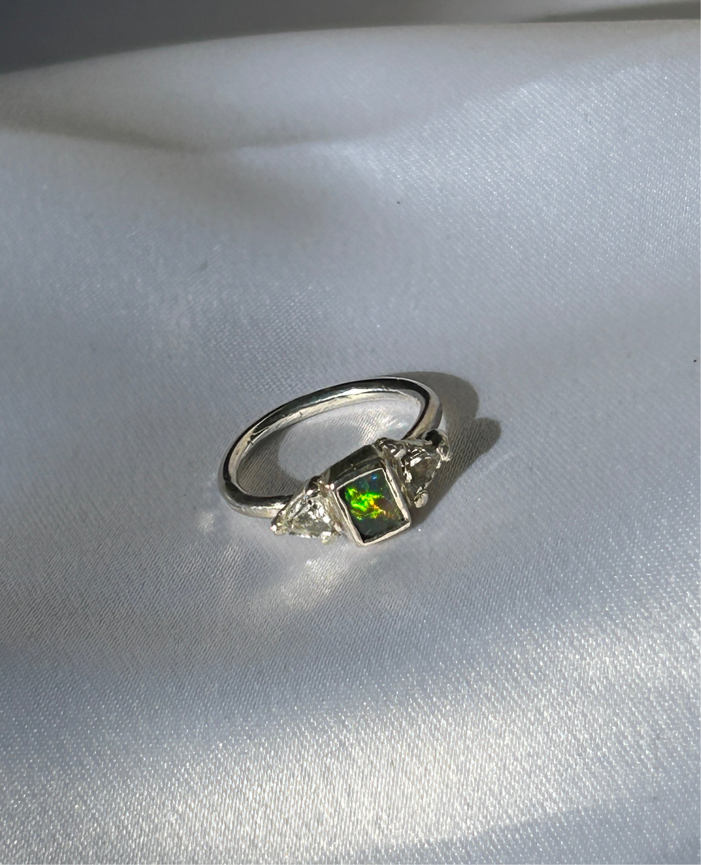 Square trilogy ring