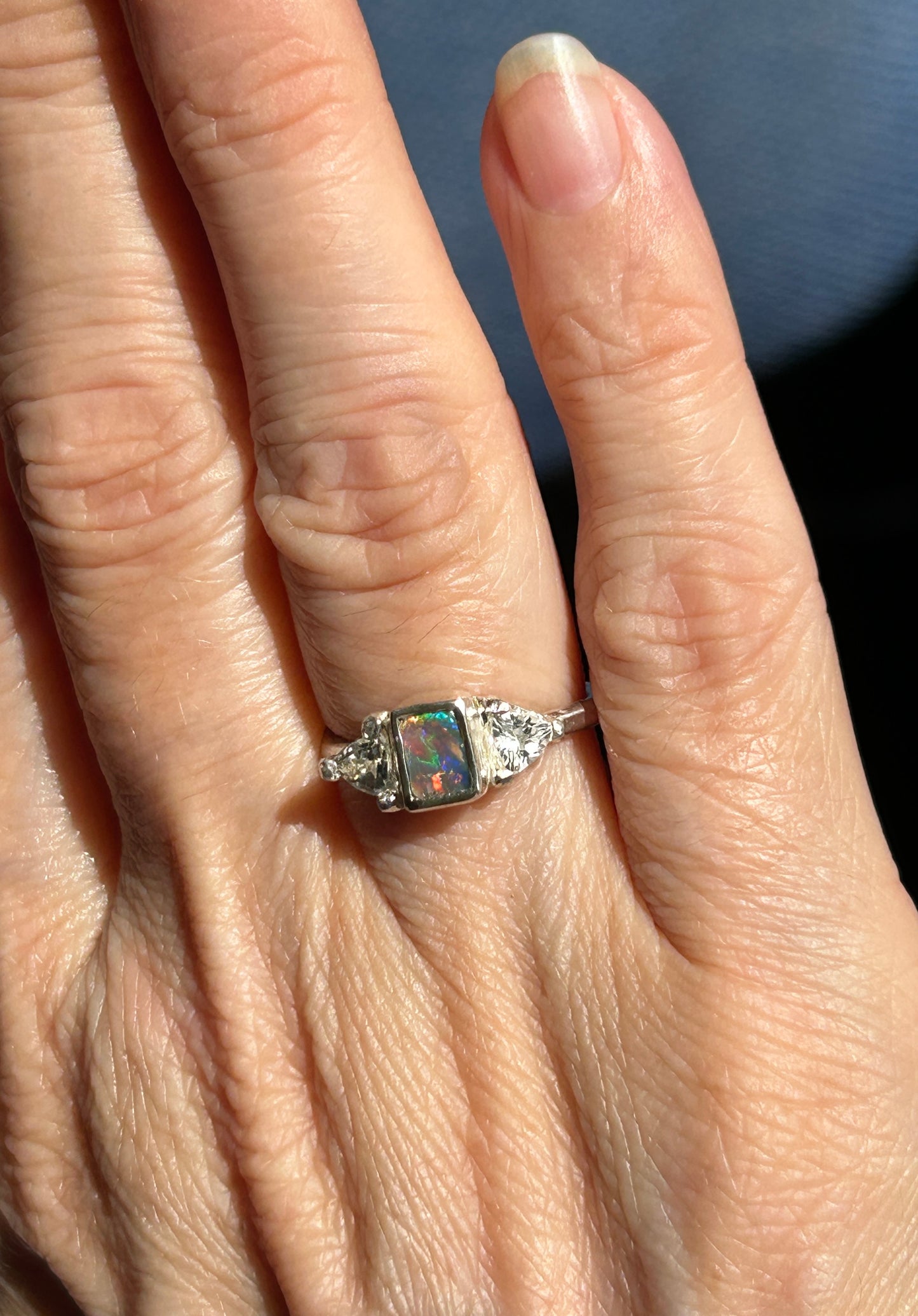 Square trilogy ring