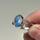 Blue sparkle trilogy Ring