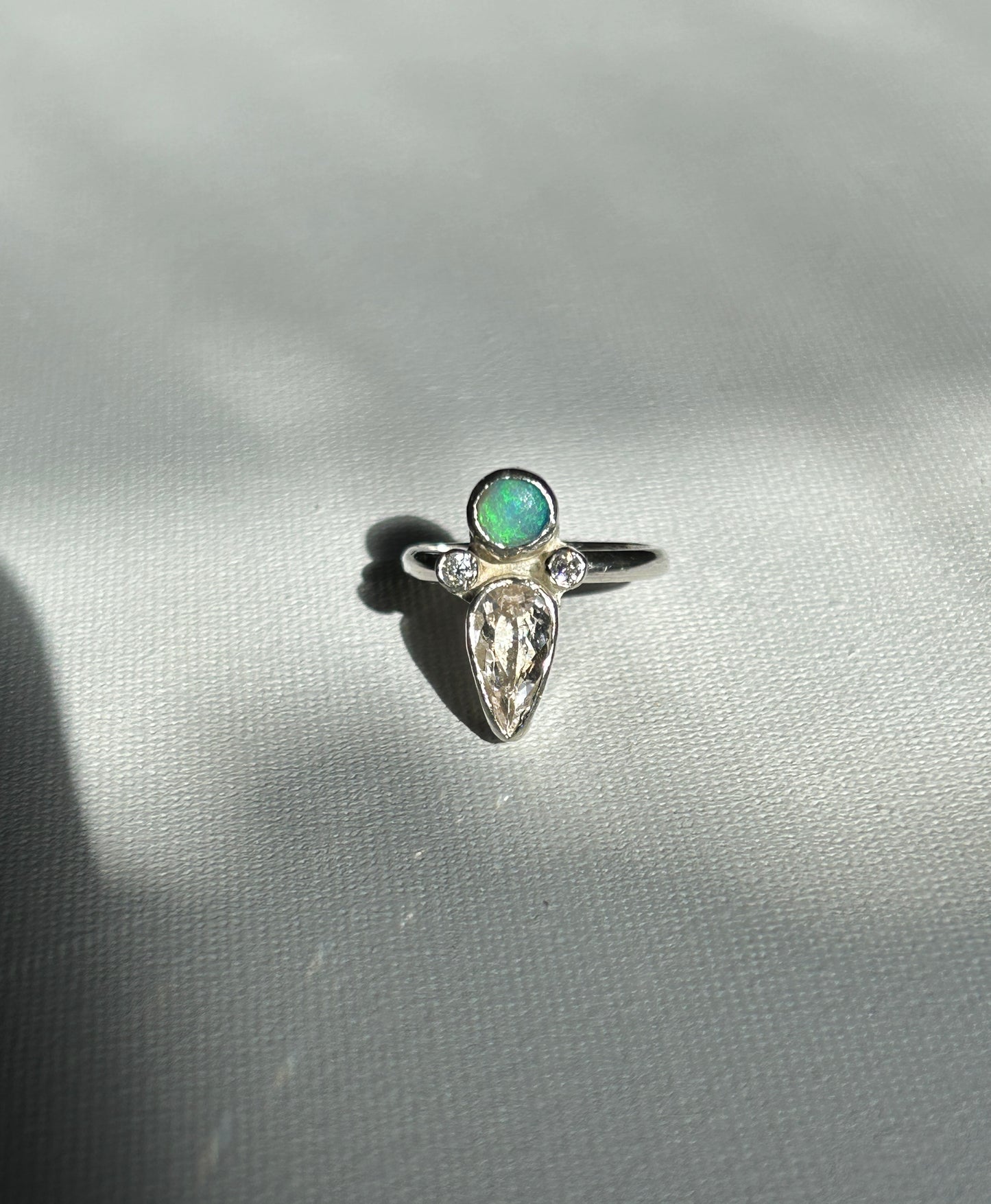Morganite Eva ring