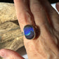 Opal picture stone ring