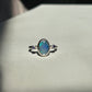 Blue sparkle trilogy Ring