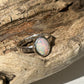 Warm Coober Pedy opal ring