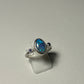 Blue sparkle trilogy Ring