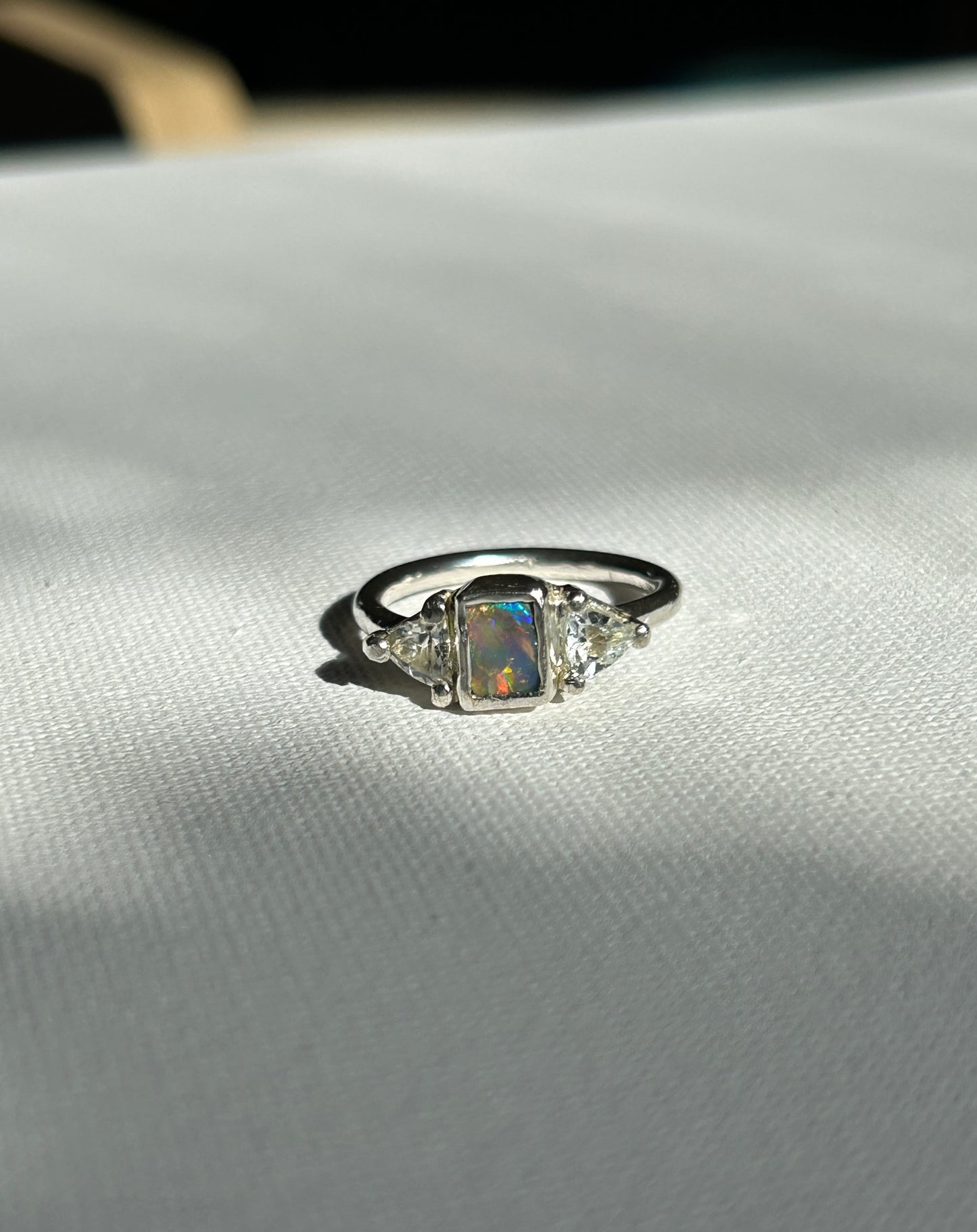 Square trilogy ring