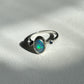 Blue sparkle trilogy Ring