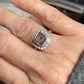 Opal sunbeam ring