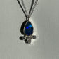 Blue flash pendant