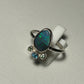 Stormy Night Opal Ring