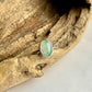 Solid crystal opal ring