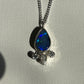 Blue flash pendant