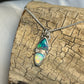 Double Crystal Opal pendant