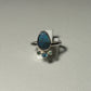 Stormy Night Opal Ring