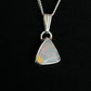 Triangle Opal Pendant