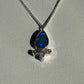 Blue flash pendant