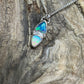 Double Crystal Opal pendant