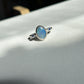 Blue sparkle trilogy Ring
