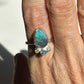 Stormy Night Opal Ring