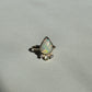 Crystal opal crown ring