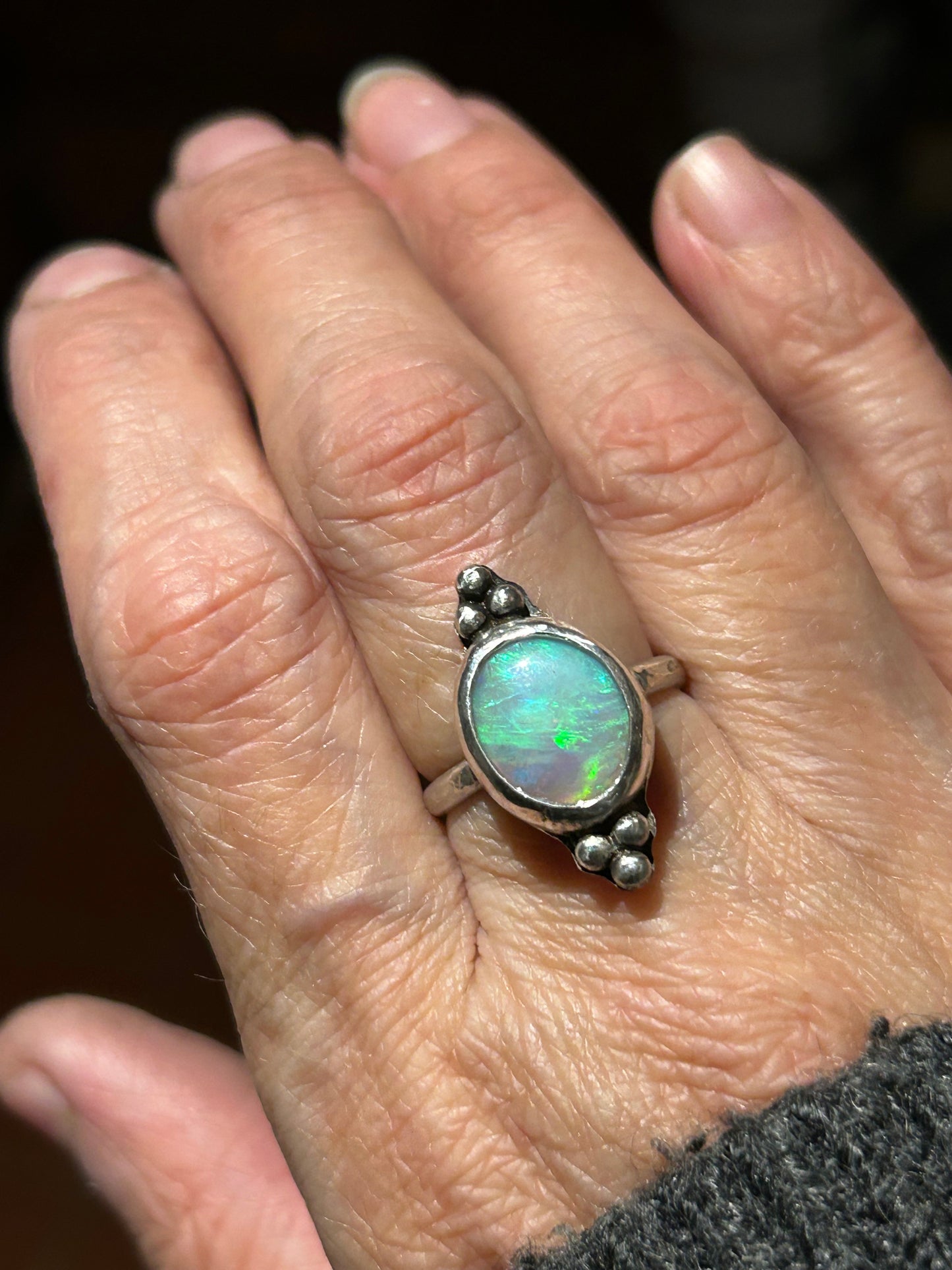 Green Goddess  Ring