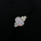 Rainbow Opal Ring
