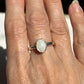 Coober Pedy opal ring