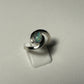 Green swirl ring