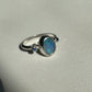 Blue sparkle trilogy Ring