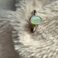 Green Coober Pedy opal ring