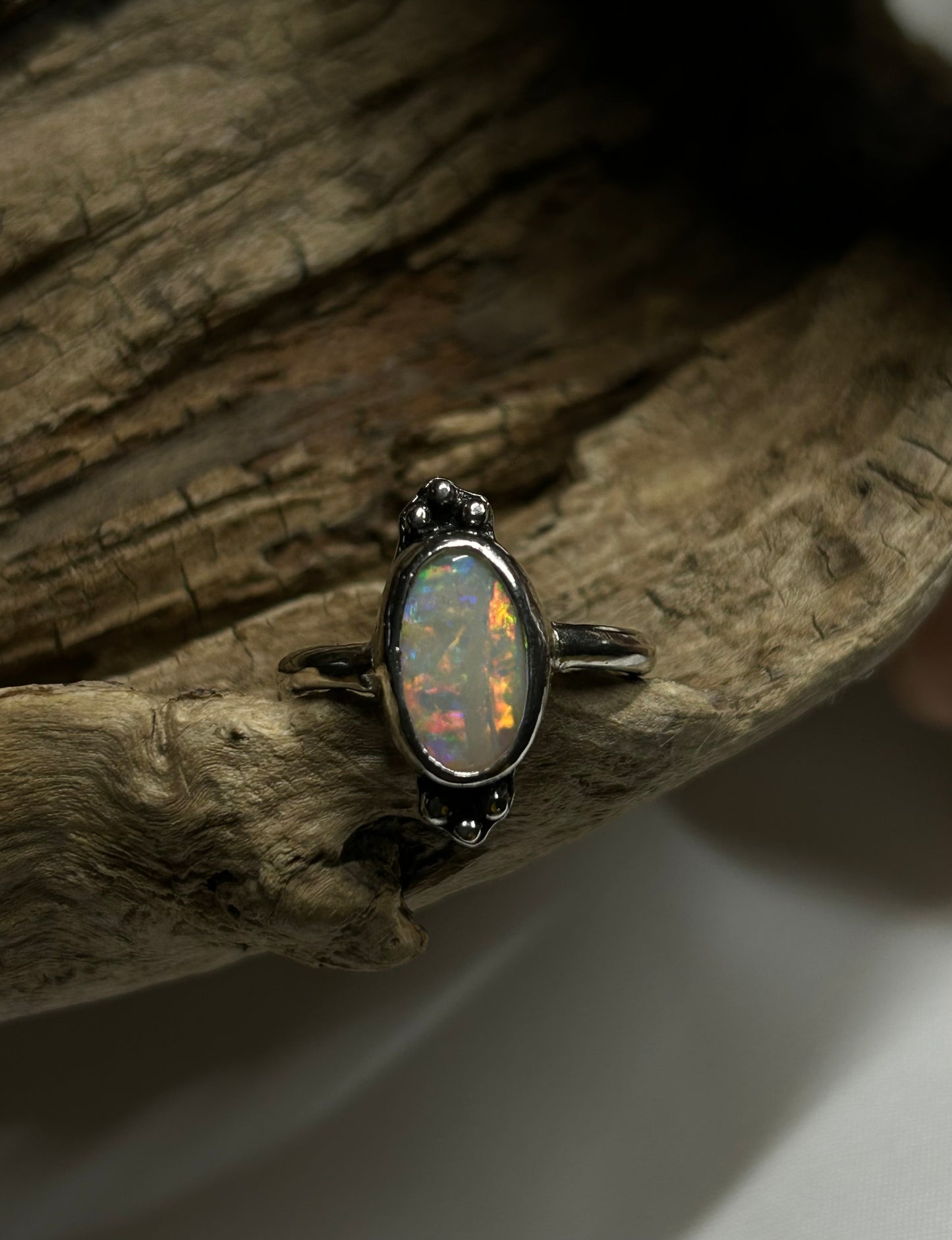 Rainbow Accent Ring