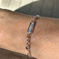 Boulder opal and Tourmaline bracelet