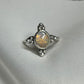 Opal Accent Ring