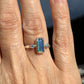 Blue trilogy ring